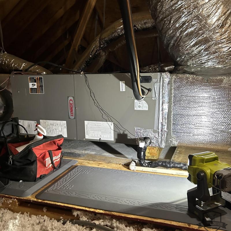 Heat pump install