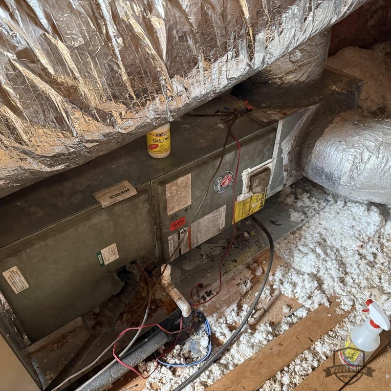 new furnace and duct work