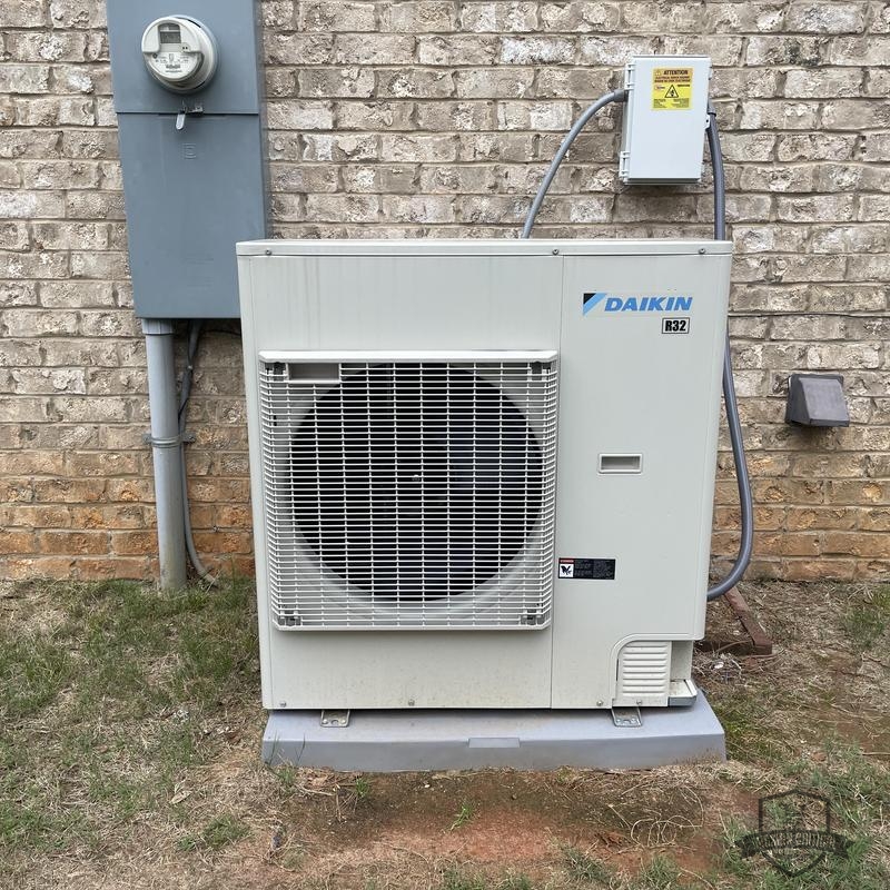 air handler installed