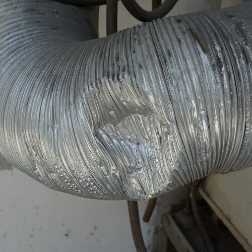 Damaged Air Duct